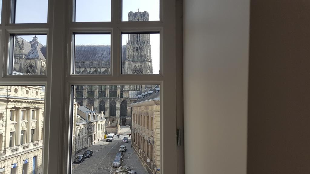 Les Berceaux De La Cathedrale Apartment แร็งส์ ภายนอก รูปภาพ